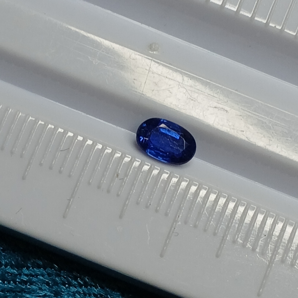 Oval Blue Spinel Gemstone 6x4mm
